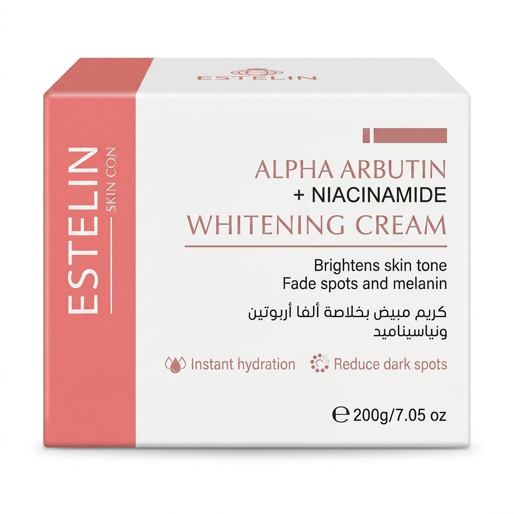 Estelin Alpha Arbutin + Niacinamide Whitening Cream 200g