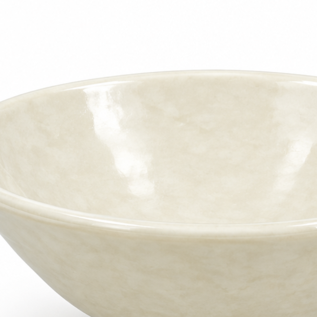 Elite Melamine Bowl Cream - 5.5 Inch