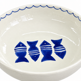 Slama Ceramic Bowl Off White - 20cm