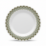 Henlee Melamine Dinner Plate White - 10 Inch