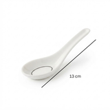 4Ever Melamine Spoon – White – 13 cm