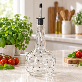 Decorative Glass Oil Dispenser – 1 Litre