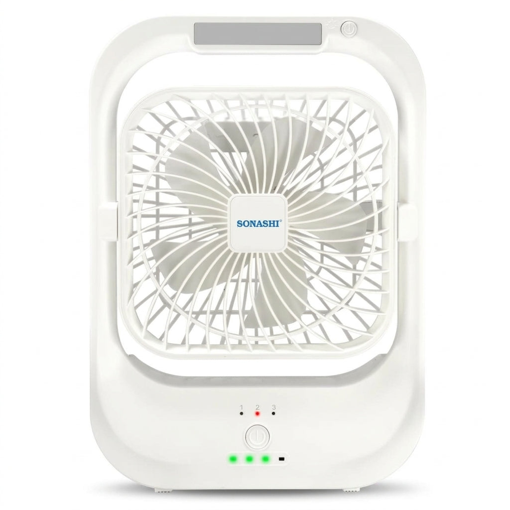 Sonashi 8 Inch Rechargeable Fan SRF-803N