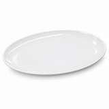 Harmony Oval Serving Tray White - 60×40cm