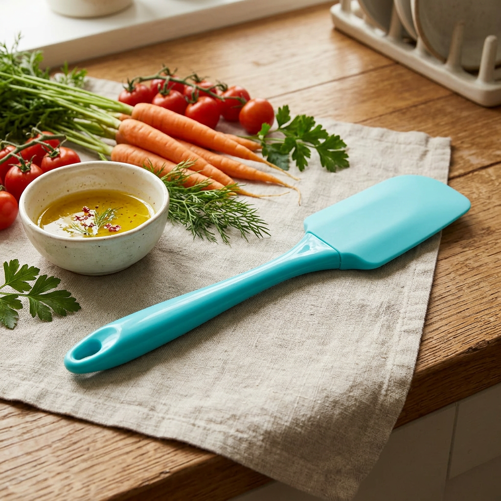 Silicone Spatula Spade Turquoise - 25cm