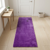 Fur Door Mat Purple – 60×150cm