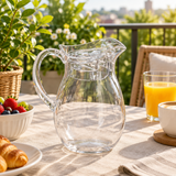 HS Clear Acrylic Jug with Lid – 1000 ml