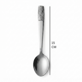 Stainless Steel Spoon Set of 6 – 15cm Silver