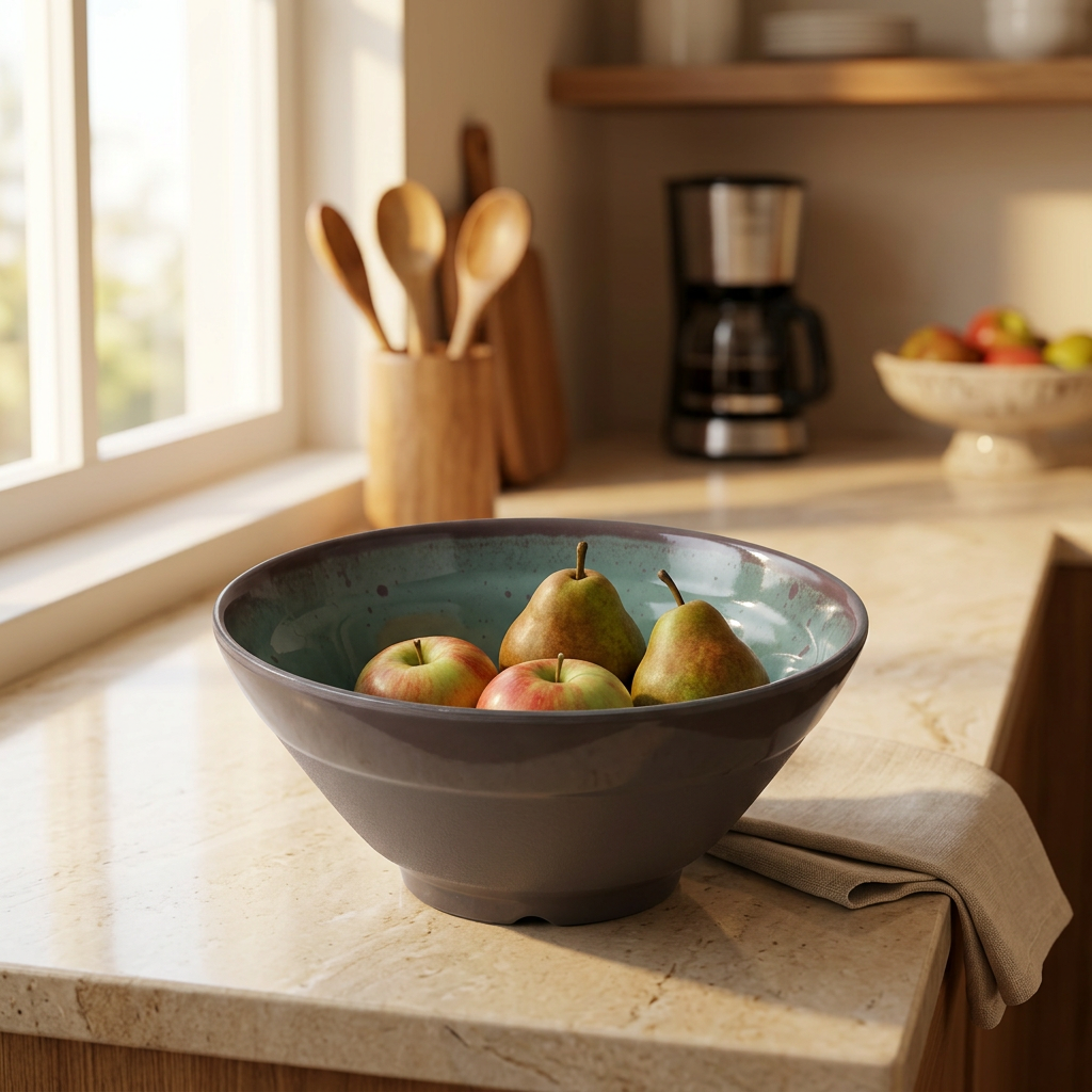 Hi-Luxe Melamine Bowl - 7.5 Inch