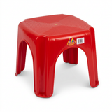 Family Plastic Stool Red – 25×30cm