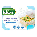 Falcon 5pcs Plastic Rectangular Storage Container with Lid 500ml