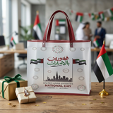 UAE National Day Plastic Gift Bag with Handles - 25×32cm