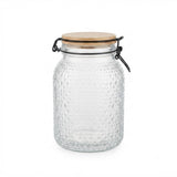 House Mart Glass Jar with Clip Lid - 1900ml