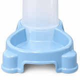 Plastic Pet Food Feeder Light Blue - 25×25cm