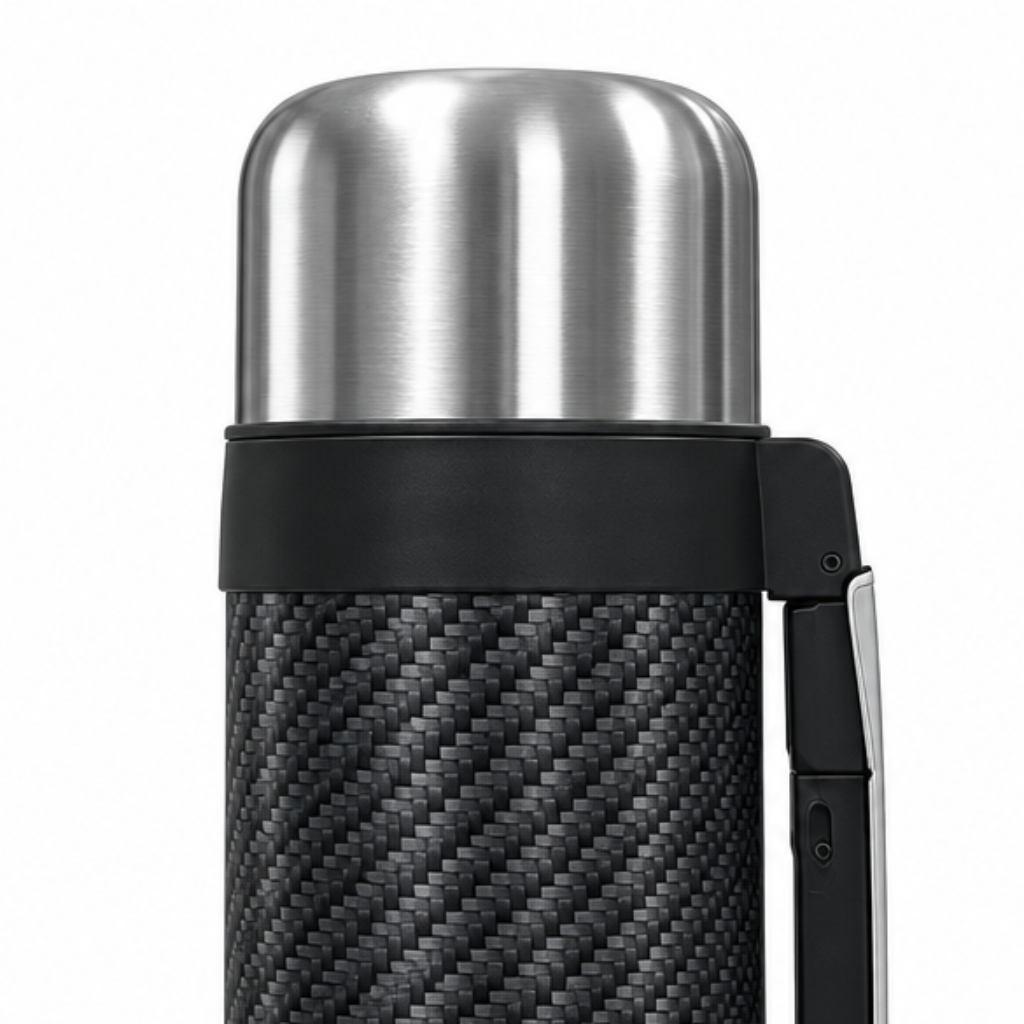 Homex Stainless Steel Vacuum Flask - 1.2 Litre