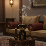 Chalk Incense Burner Black - 15x9cm