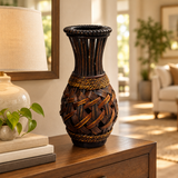 Decorative Bamboo Vase - 30cm
