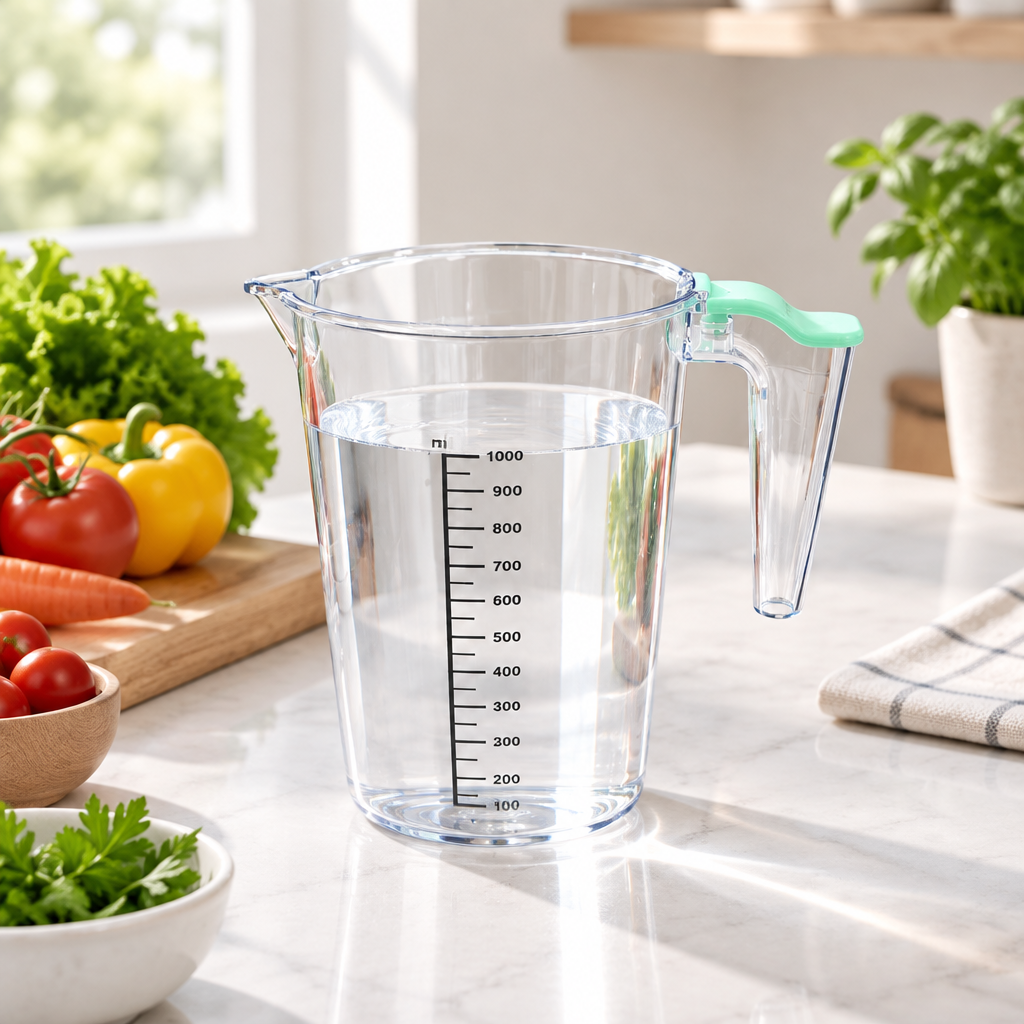PC Plastic Measuring Jug - 1000ml