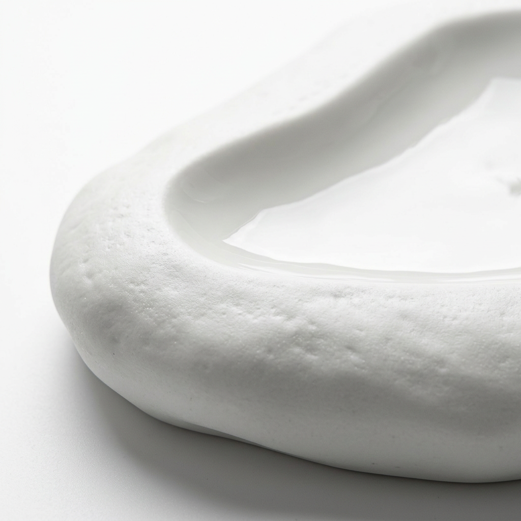 Textured Ceramic Serving Dish White - 20cm