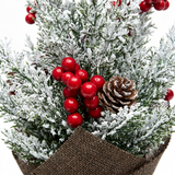 Christmas Plastic Décor Tree - 35cm
