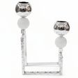 2 - Way Silver Metal Candle Holder | Dual Globe Candlestick | 9×18cm - Al Kabayel Discount Centre2 - Way Silver Metal Candle Holder | Dual Globe Candlestick | 9×18cmHome Décor AccentsAKDCAl Kabayel Discount Centre