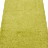 Fur Door Mat Lime Green – 60×150cm