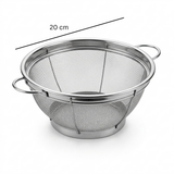 Stainless Steel Net Basket/Strainer with Dual Handles – 20 cm