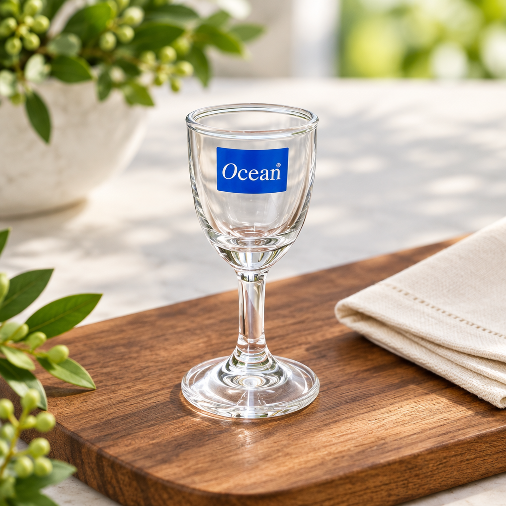 Ocean Clear Glass Shot Glass - 30ml