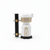 Chalk Incense Burner White - 15×9cm