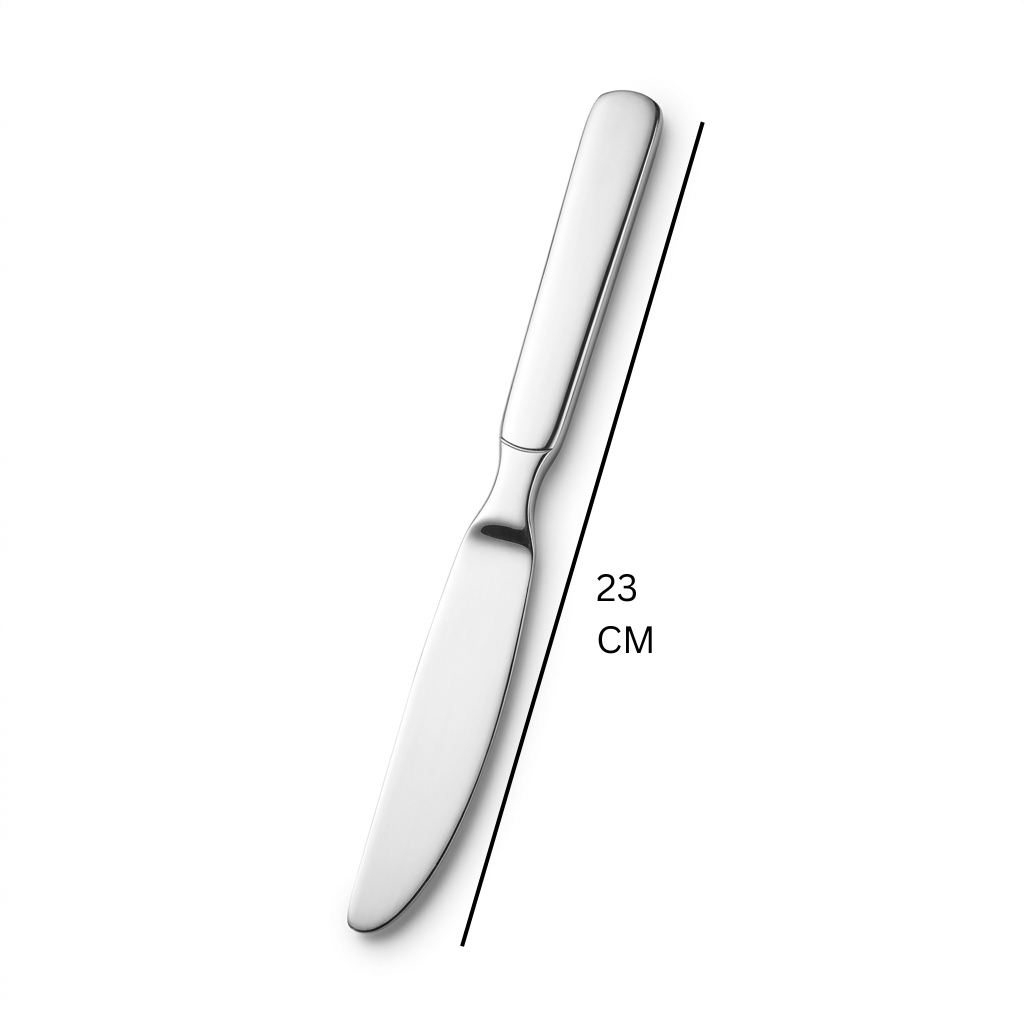Stainless Steel Knife Set of 6 - 23cm Silver