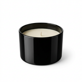 Scented Candle in Glass Jar Black – 9cm