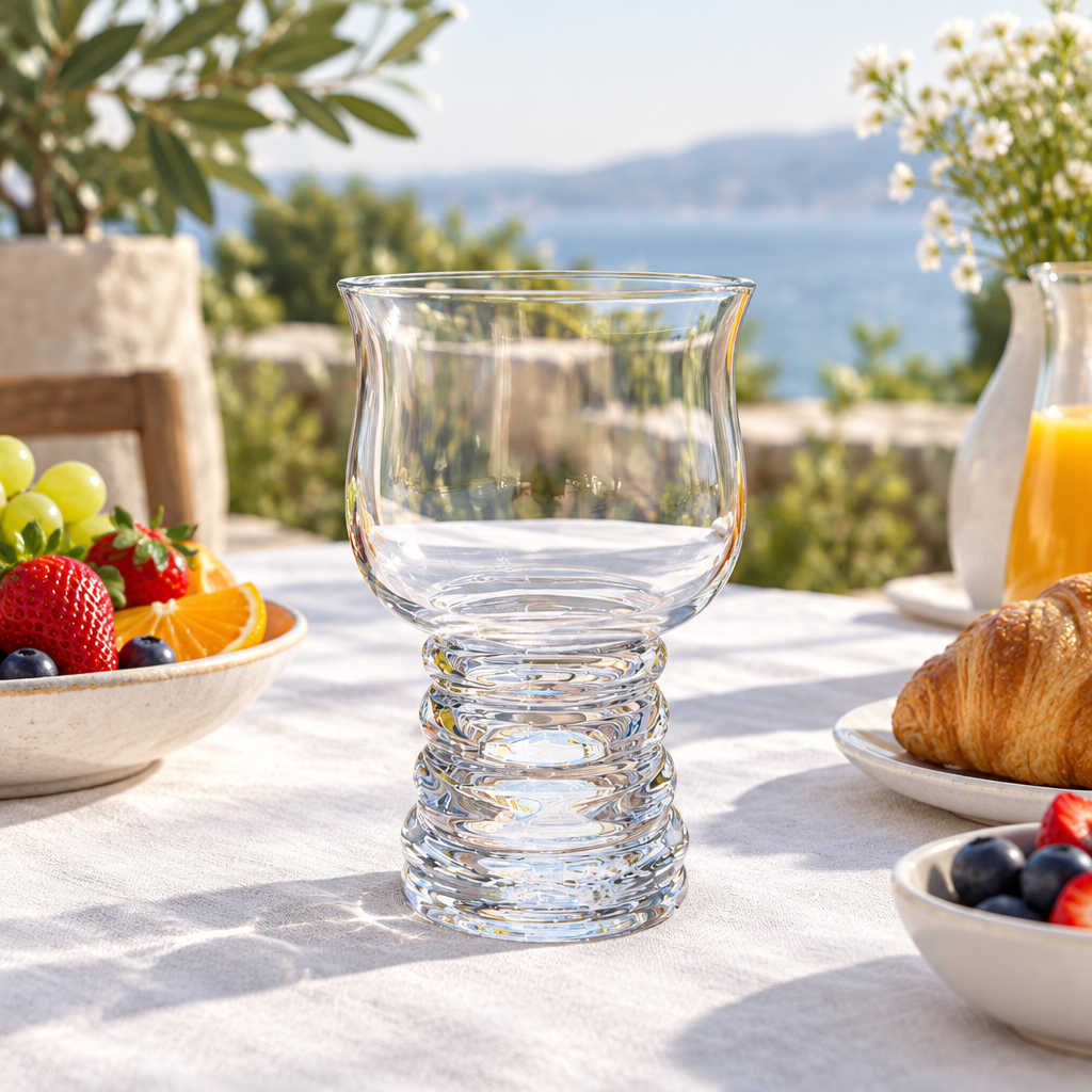 Clear Footed Stem Glass - 470ml