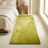Fur Door Mat Lime Green – 60×150cm