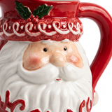 Ceramic Christmas Santa Jug - 1 Litre
