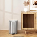 Eko Shell Semi Round Pedal Bin, 12 L