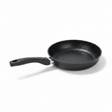 Royalford GoldenChef Granite-Coated Die-Cast Fry Pan Black - 24cm