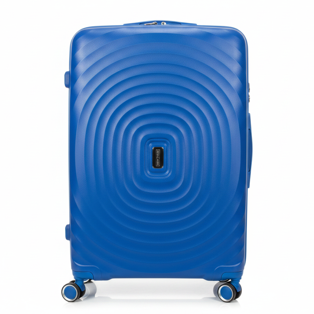 Parajohn Blue PP Hard Shell Trolley — Large Suitcase with Spinner Wheels | 28 Inch , 24 Inch , 20 Inch |
