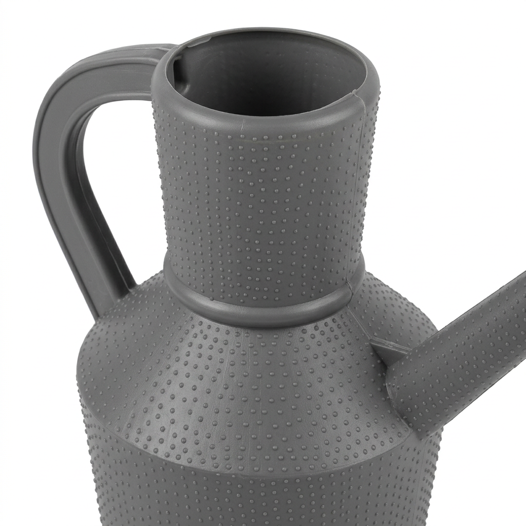 Plastic Garden Watering Jug Grey - 2 Litres