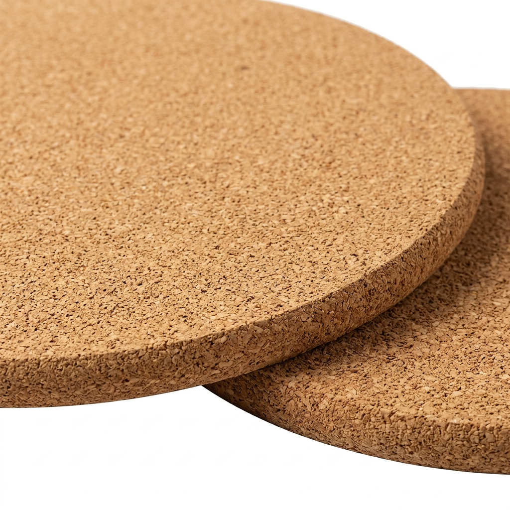 Round Cork Hotpot Holder 2 Piece Set - 16×16cm