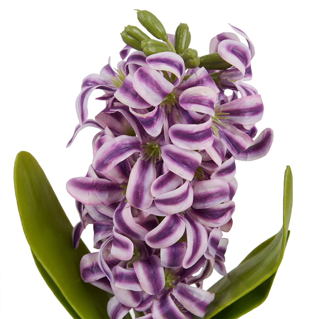Artificial Flower Plant with Ceramic Pot Purple - 30cm