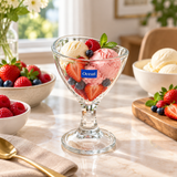 Ocean Delight Plain Glass Ice Cream Cup – 200 ml