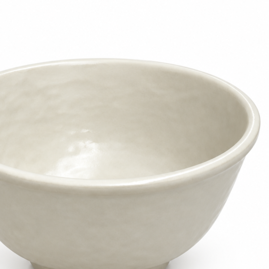 Elite Melamine Bowl Cream - 4.75 Inch