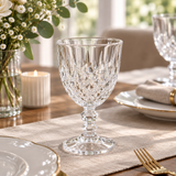 Blinkmax Crystal-Cut Glass Tumbler – 222ml