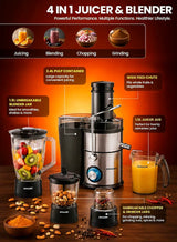 سوناشي عصّارة / خلاط قوي 4 في 1 SJB-401N