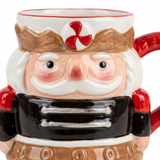 Ceramic Christmas Nutcracker Mug - 350ml
