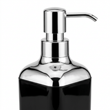 Acrylic Liquid Soap Dispenser Black - 400ml