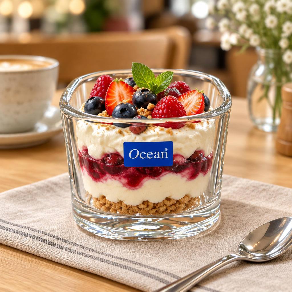 Ocean Verrine Deep Glass Bowl - 3 Inch