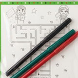 UAE National Day Colouring Book with 3 Sketch Pens - 15cm