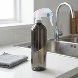 Plastic Trigger Sprayer Bottle Smoky Black - 400ml