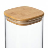 Happysmile Glass Jar with Bamboo Lid - 30cm